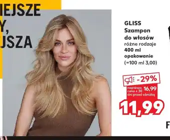 Kaufland Gliss Szampon do włosów oferta