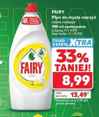 Kaufland Fairy Płyn do mycia naczyń oferta