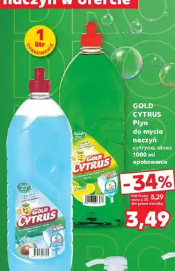 Kaufland Gold Cytrus Płyn do mycia naczyń oferta