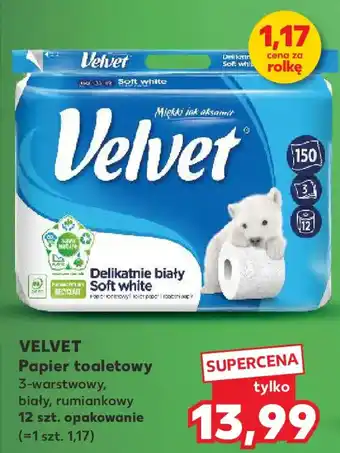 Kaufland Velvet Papier toaletowy oferta