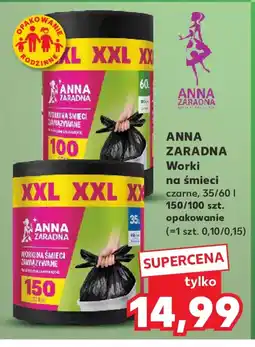 Kaufland Anna Zaradna Worki na śmieci oferta