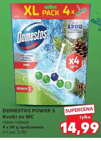Kaufland Domestos Power 5 Kostki do wc oferta