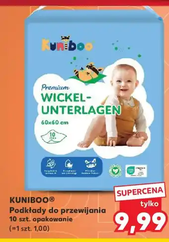 Kaufland Kuniboo Podkłady do przewijania oferta