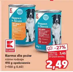Kaufland K-Classic Karma dla psów oferta