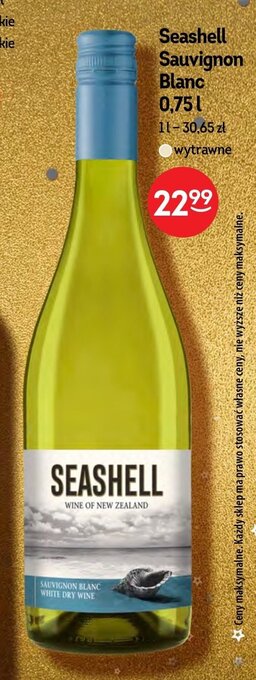 Żabka Seashell Sauvignon Blanc 750ml oferta