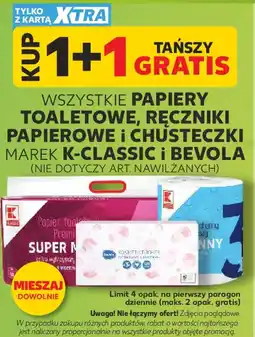 Kaufland K-Classic i Bevola Papiery i ręczniki oferta