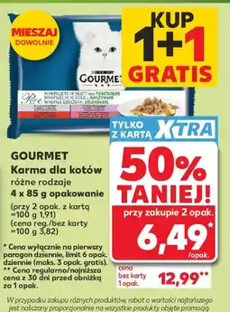 Kaufland Gourmet Karma dla kotów oferta