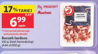 Auchan Boczek Lardons oferta