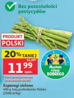 Auchan Szparagi zielone oferta