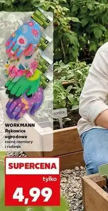 Kaufland Rękawice ogrodowe WORKMANN oferta