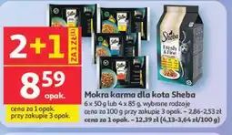 Auchan Mokra karma dla kota Sheba oferta
