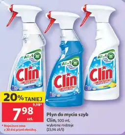 Auchan Clin Płyn do mycia szyb oferta
