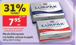 Auchan Masło klasyczne lub lekko solone Lurpak oferta