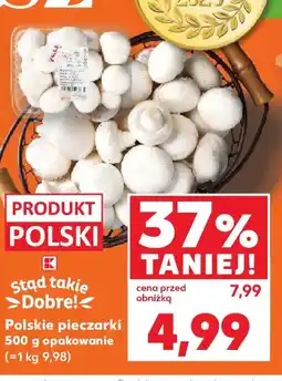 Kaufland Stąd takie Dobre Polskie pieczarki oferta