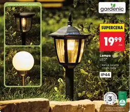 Biedronka gardenic Lampa solarna LED oferta