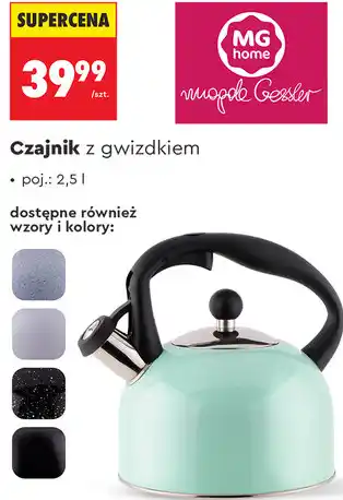 Biedronka Czajnik z gwizdkiem oferta