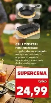 Kaufland Patelnia żeliwna z deską do serwowania oferta