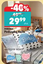 Biedronka DOMAREX Poduszka Hello oferta