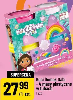 Polomarket Koci Domek Gabi - 4 masy plastyczne w tubach oferta