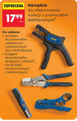 Biedronka Narzędzie do zdejmowania izolacji z przewodów elektrycznych oferta