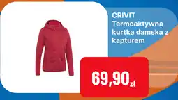 Lidl CRIVIT Termoaktywna kurtka damska z kapturem oferta