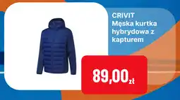 Lidl Męska kurtka hybrydowa z kapturem CRIVIT oferta