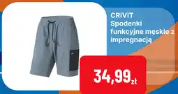 Lidl CRIVIT Spodenki funkcyjne męskie z impregnacją oferta