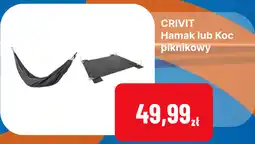 Lidl CRIVIT Hamak lub Koc piknikowy oferta