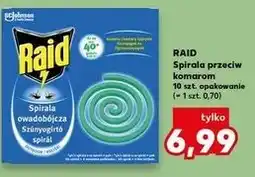 Kaufland RAID Spirala przeciw komarom 10 szt. opakowanie oferta