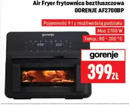Neopunkt Gorenje AF2700BP Air Fryer oferta