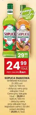 Twój Market Wódka Soplica Smakowa Egzotyczna Kaktus Arbuz 21-26% oferta