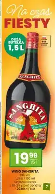 Twój Market Wino Sangrita czerwone słodkie 14% vol oferta
