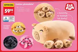 Biedronka Zestaw pluszaków Ele Fun kapibara dł. 40cm oferta