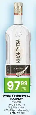 Twój Market Wódka Khortytsa Platinum 40% vol oferta
