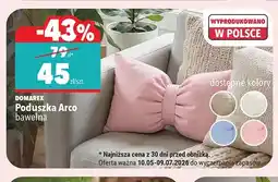 Biedronka Poduszka Arco Domarex bawełna oferta