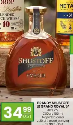 Twój Market Brandy Shustoff Le Grand Royal 5* 40% vol oferta