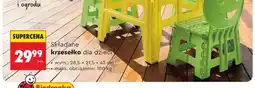 Biedronka Składane krzesełko dla dzieci wym. 28,5x21,5x43cm oferta