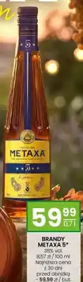 Twój Market Brandy Metaxa 5* 38% vol oferta