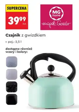 Biedronka Czajnik z gwizdkiem MG Home Magda Gessler oferta