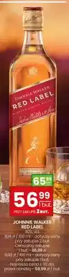 Twój Market Whisky Johnnie Walker Red Label 40% vol oferta
