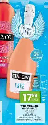 Twój Market Wino musujące bezalkoholowe Cin&Cin Free oferta
