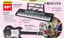 Biedronka Keyboard FOREVER 76x20cm oferta