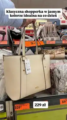 Biedronka Torba duża Venezia shopperka oferta