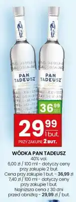 Twój Market Wódka Pan Tadeusz 40% vol oferta