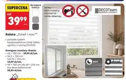 Biedronka Roleta Dzień i noc DECOTeam 72x150cm oferta