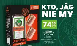 Twój Market Zestaw Jägermeister + 2 kieliszki 35% vol oferta