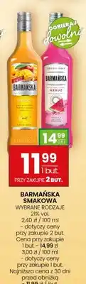 Twój Market Wódka Barmańska Smakowa Mango 21% oferta