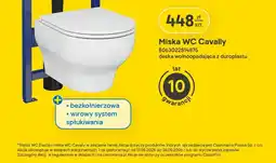 Castorama Miska WC Cavally deska wolnoopadająca z duroplastu oferta