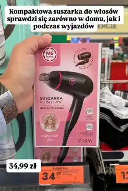 Biedronka Suszarka do włosów MG home 1200W oferta