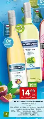 Twój Market Wino bezalkoholowe Monte Santi Frizzante Free 0% Mojito Moscato oferta